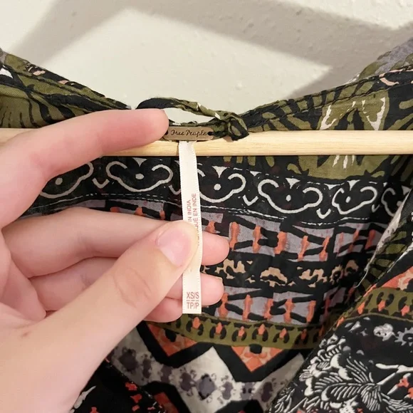 Free People Hold On Tight Gauze Pullover - Picture 6 of 6